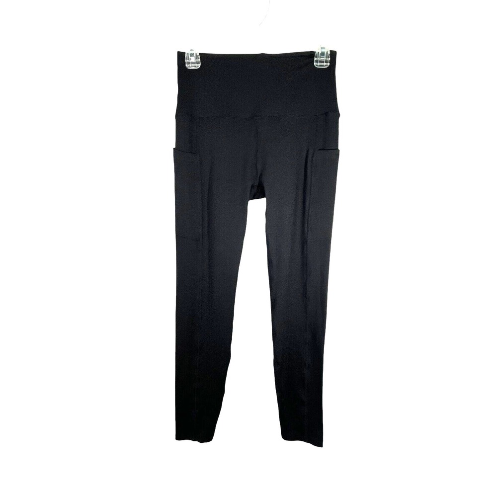 Shapermint Women's Leggings Workout Yoga Pants Media Pockets M